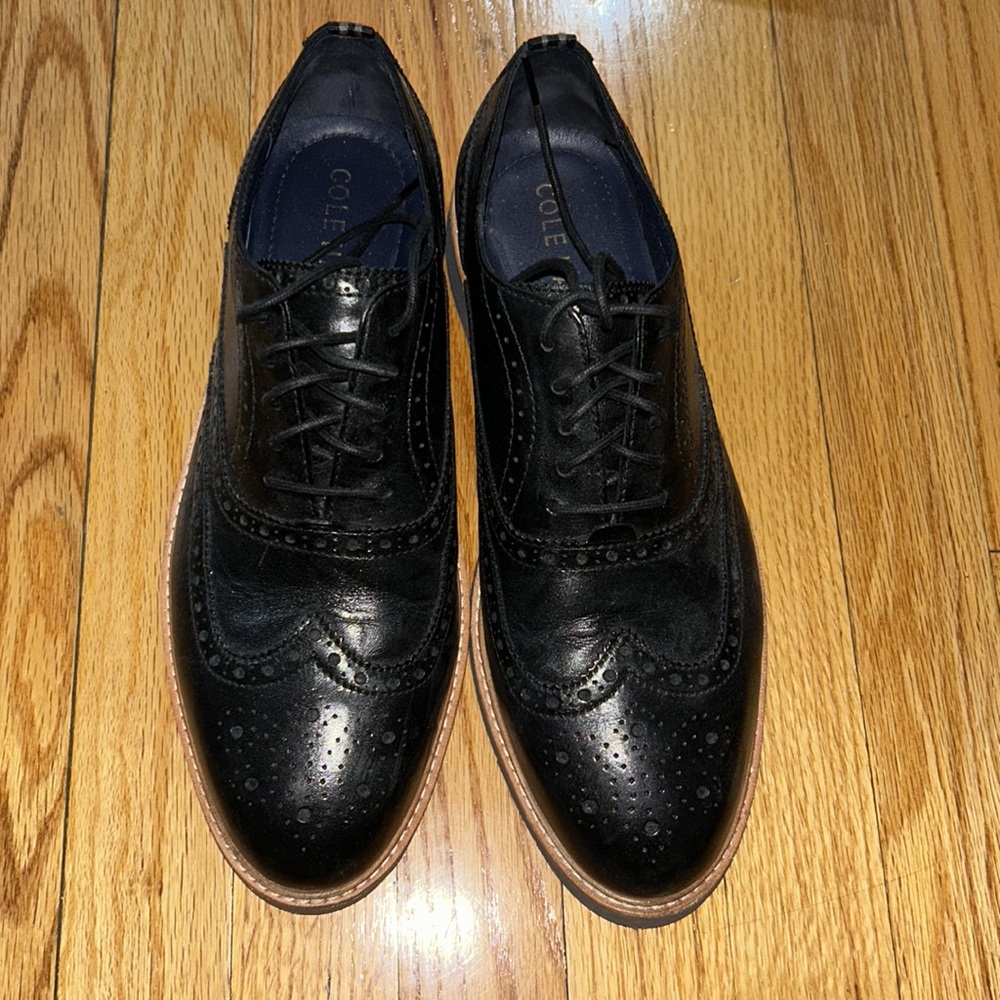 Cole haan oxfords black size 9 - worn a few times